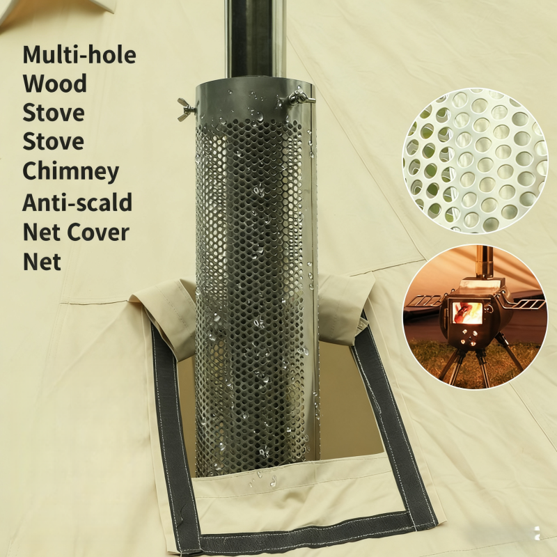 Outdoor Camping Wood Stove - Camping Stove Pipe Stainless Steel Chimney