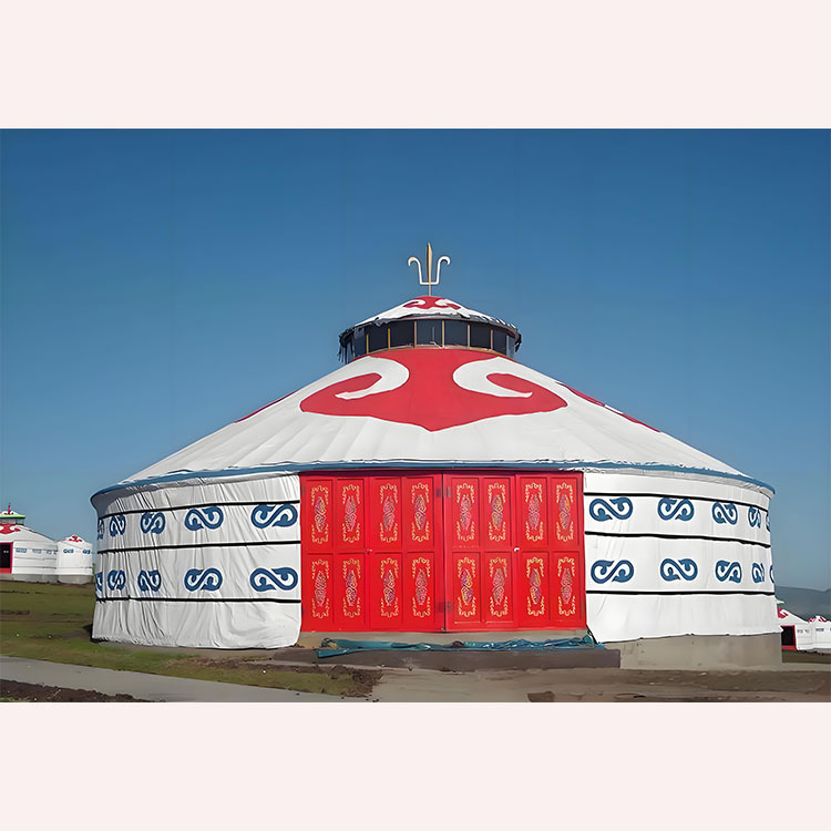Outdoor Camping Exhibition - Outdoor Mongolian Tent with PVC Coated