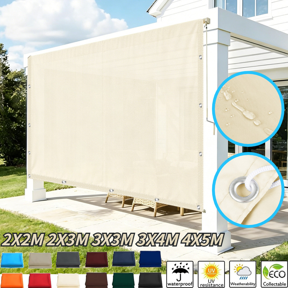 Outdoor Camping Gazebo - 5x4m 4x3m 3x2m Garden Sun Shade