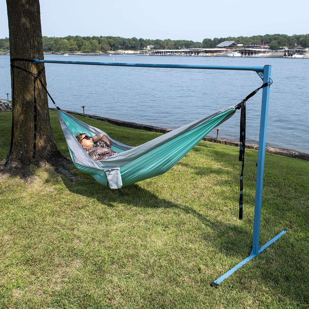 Camping Hammock - Single Point Portable Hammock Stand Perfect