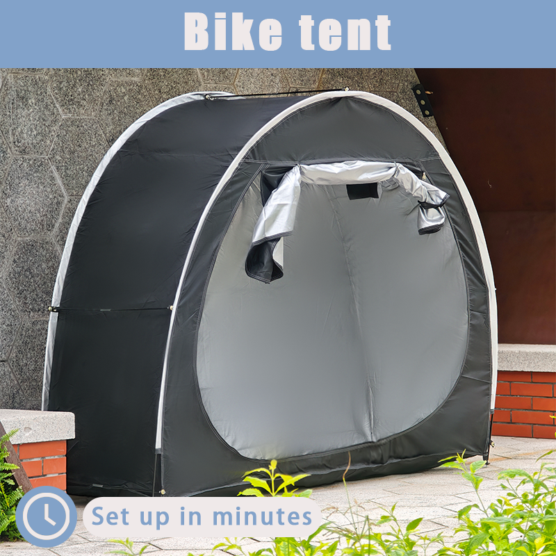 Outdoor Camping Gazebo - Thickened Oxford Cloth Portable Bike Shelter