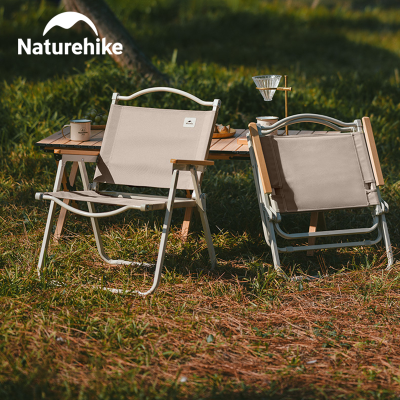 Outdoor Camping Folding Chair - Naturehike Portable Camping Chair with Wood