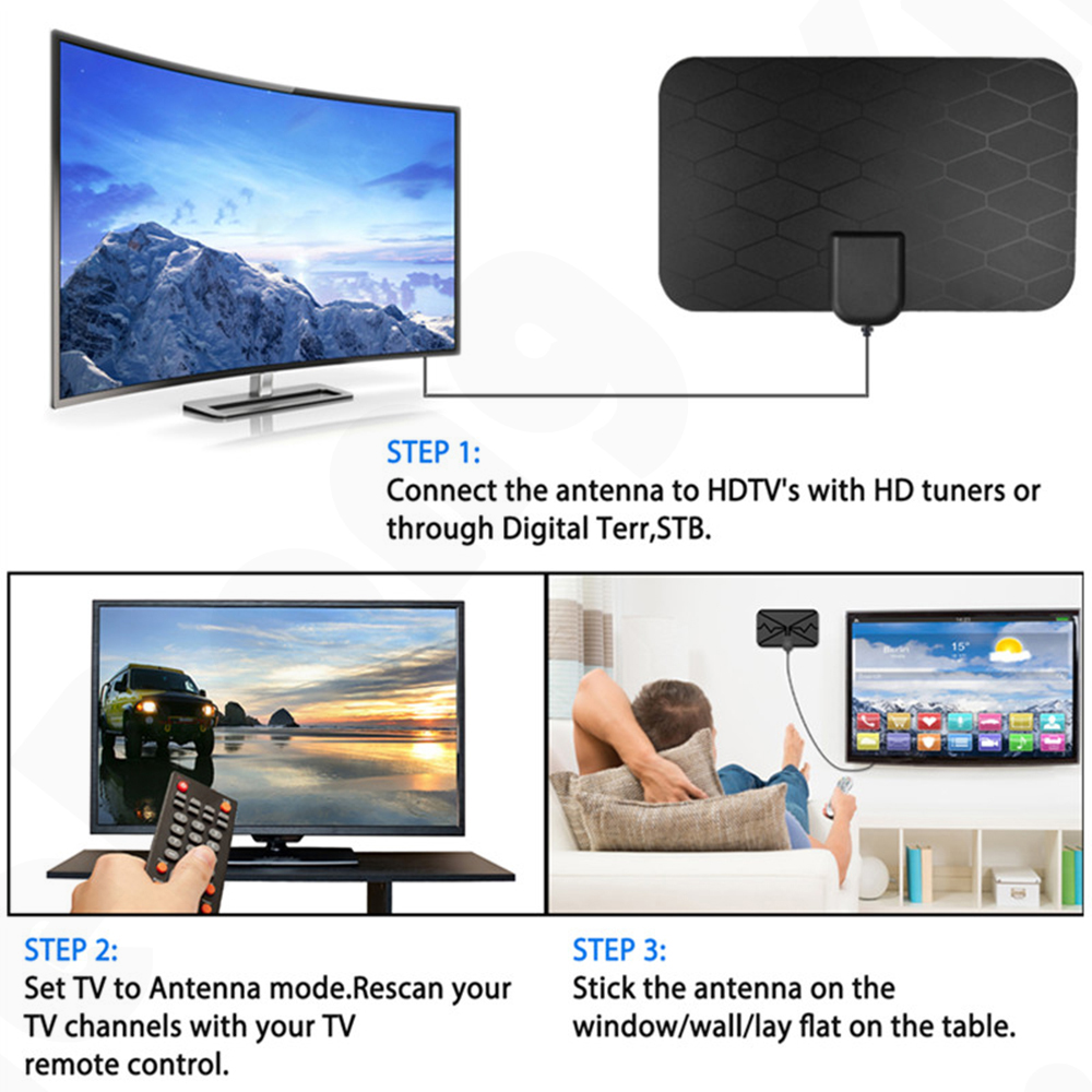 Outdoor Camping Tv - 4K TV Antenna 1080P DVB-T2 Booster