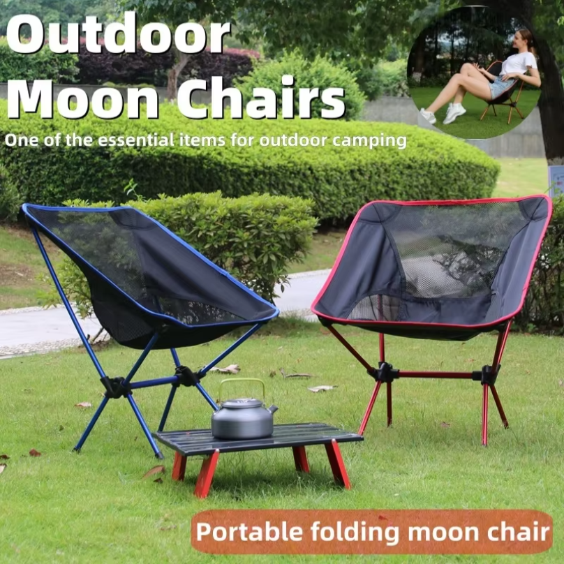Outdoor Camping Folding Chair - Portable outdoor folding chair, ultra-light camping