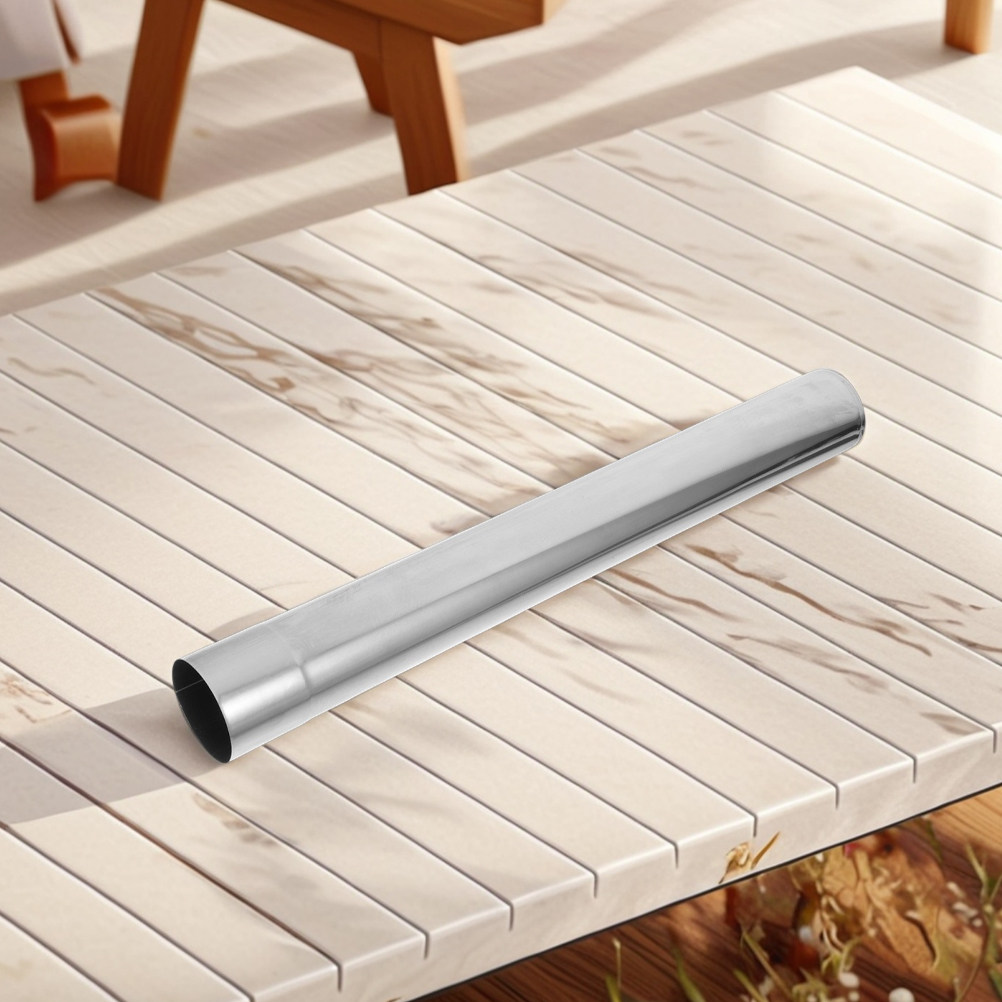 Outdoor Camping Wood Stove - Stainless Steel Tent Stove Pipe Straight