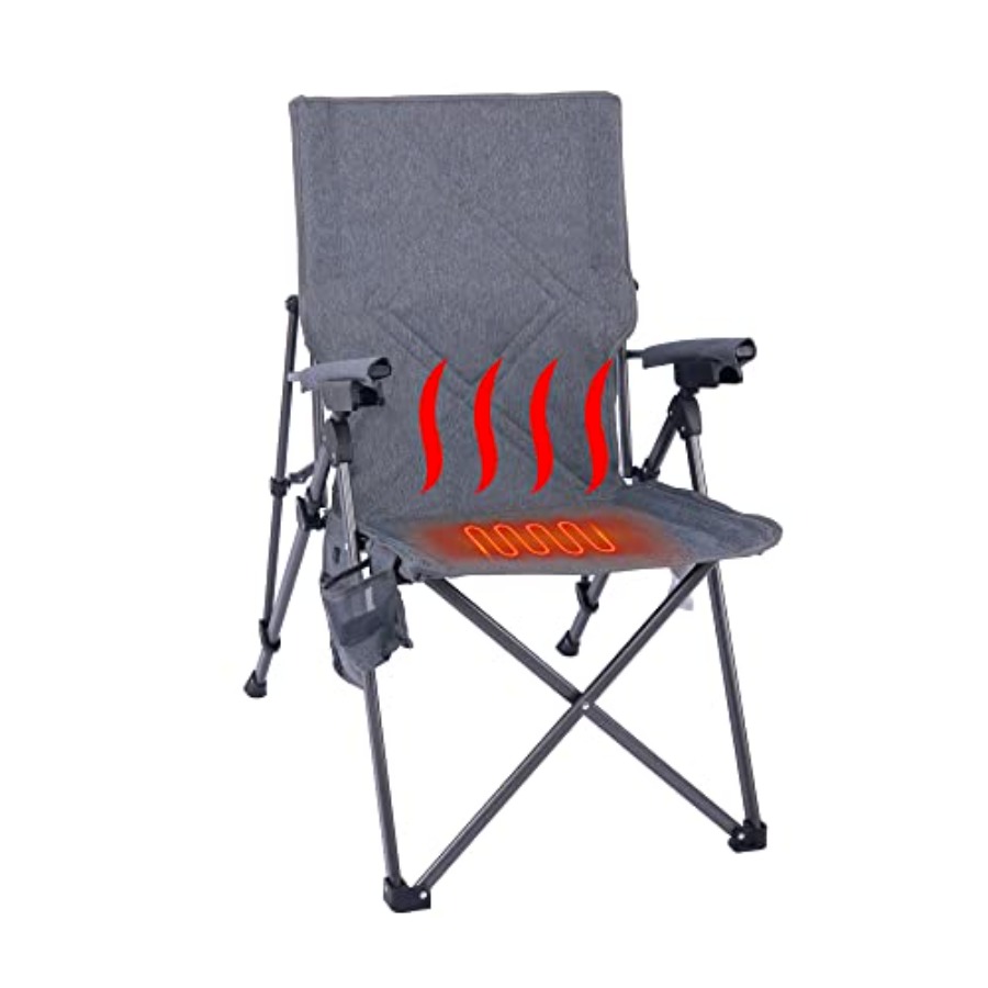 Outdoor Camping Recliner - Outdoor Reclining Camping Chairs Adjustable 3