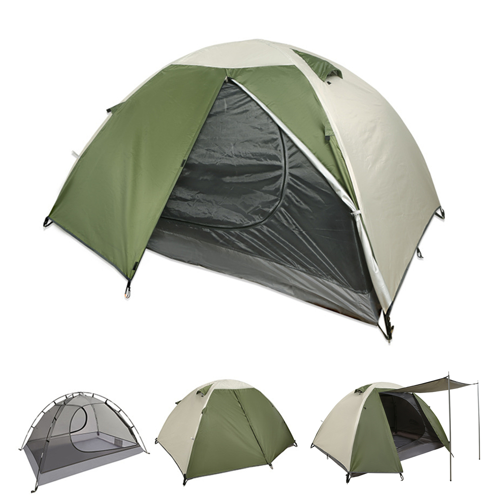Outdoor Camping Gazebo - 1Backpacking Tent 2 Person Lightweight Camping
