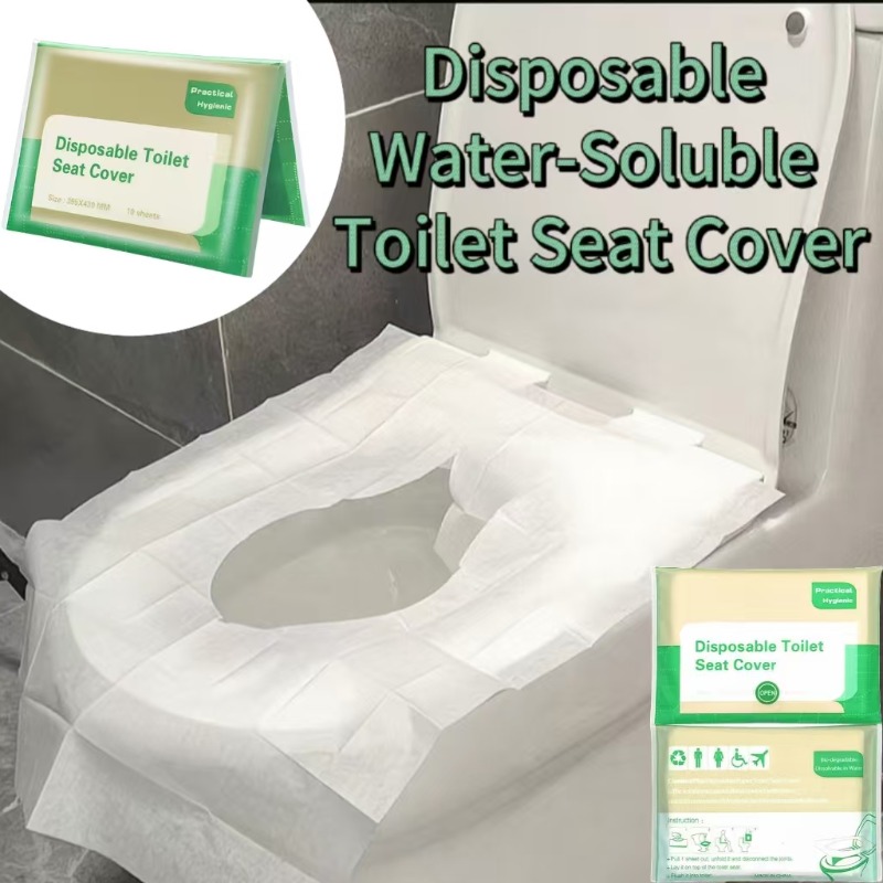 Outdoor Camping Mattress - 10-300pcs Disposable Toilet Seat Cover Portable