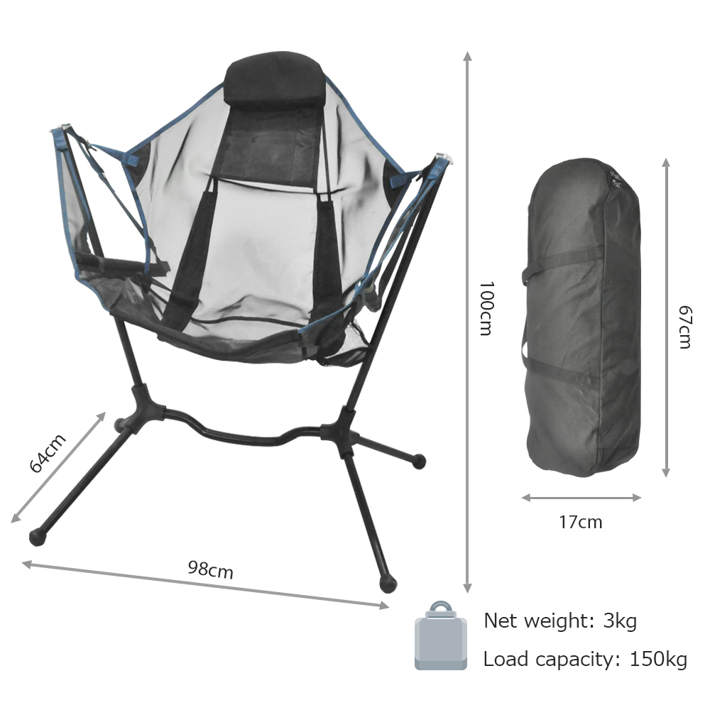 Custom Logo Outdoor Portable B - مراجعة Outdoor Camping Recliner وسعره