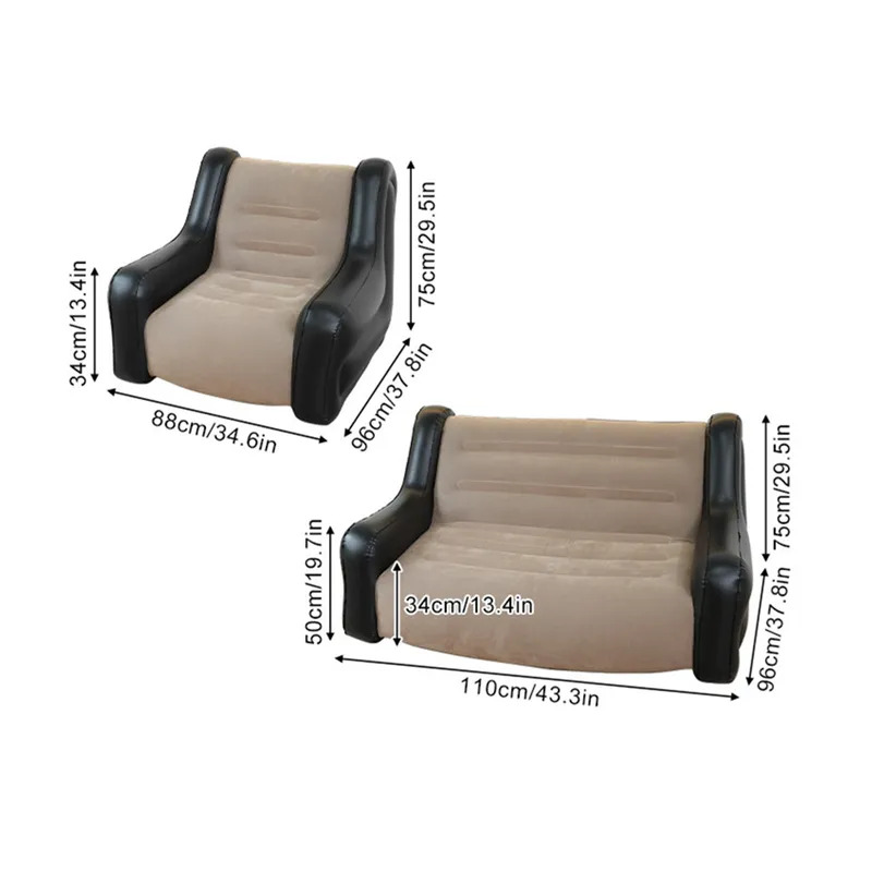 Air Mattress Inflatable Sofa D - مراجعة Outdoor Camping Mattress وسعره
