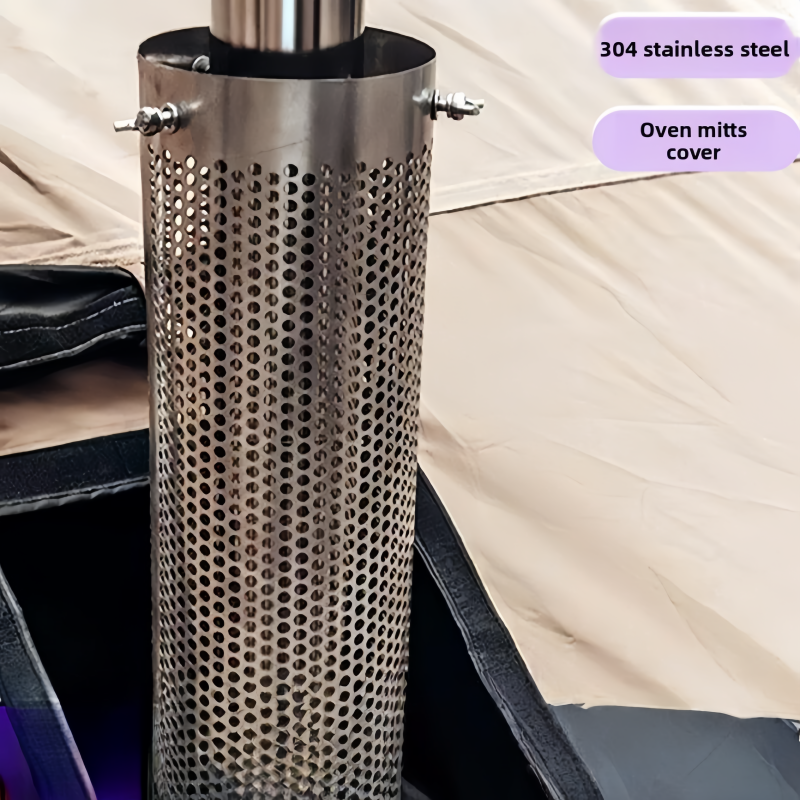 Camping Stove Pipe Stainless S - مراجعة Outdoor Camping Wood Stove وسعره