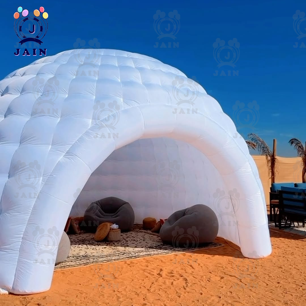 Inflatable Igloo Dome Party Te - مراجعة Outdoor Camping Exhibition وسعره