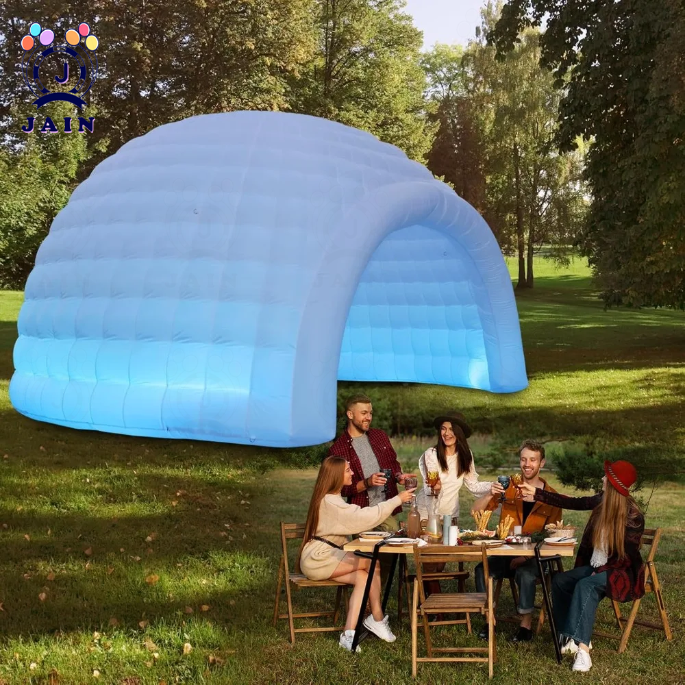 Inflatable Igloo Dome Party Te - مراجعة Outdoor Camping Exhibition وسعره