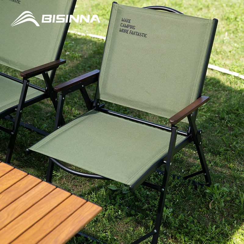 BISINNA Outdoor Folding Campin - مراجعة Outdoor Camping Folding Chair وسعره