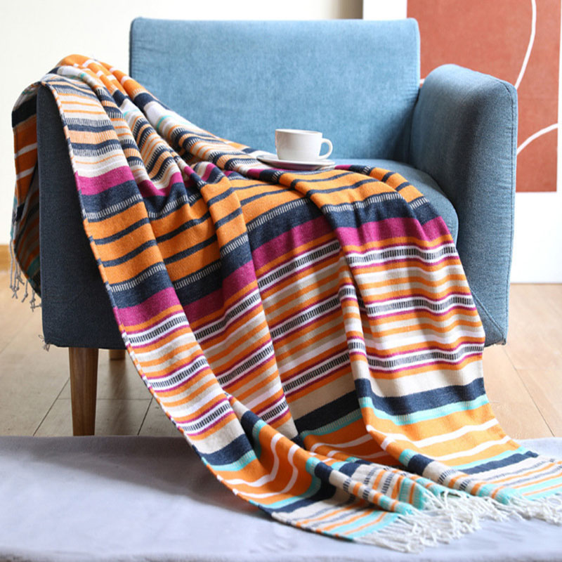 Mexican Bed Blanket Summer Sof - مراجعة Outdoor Camping Tv وسعره