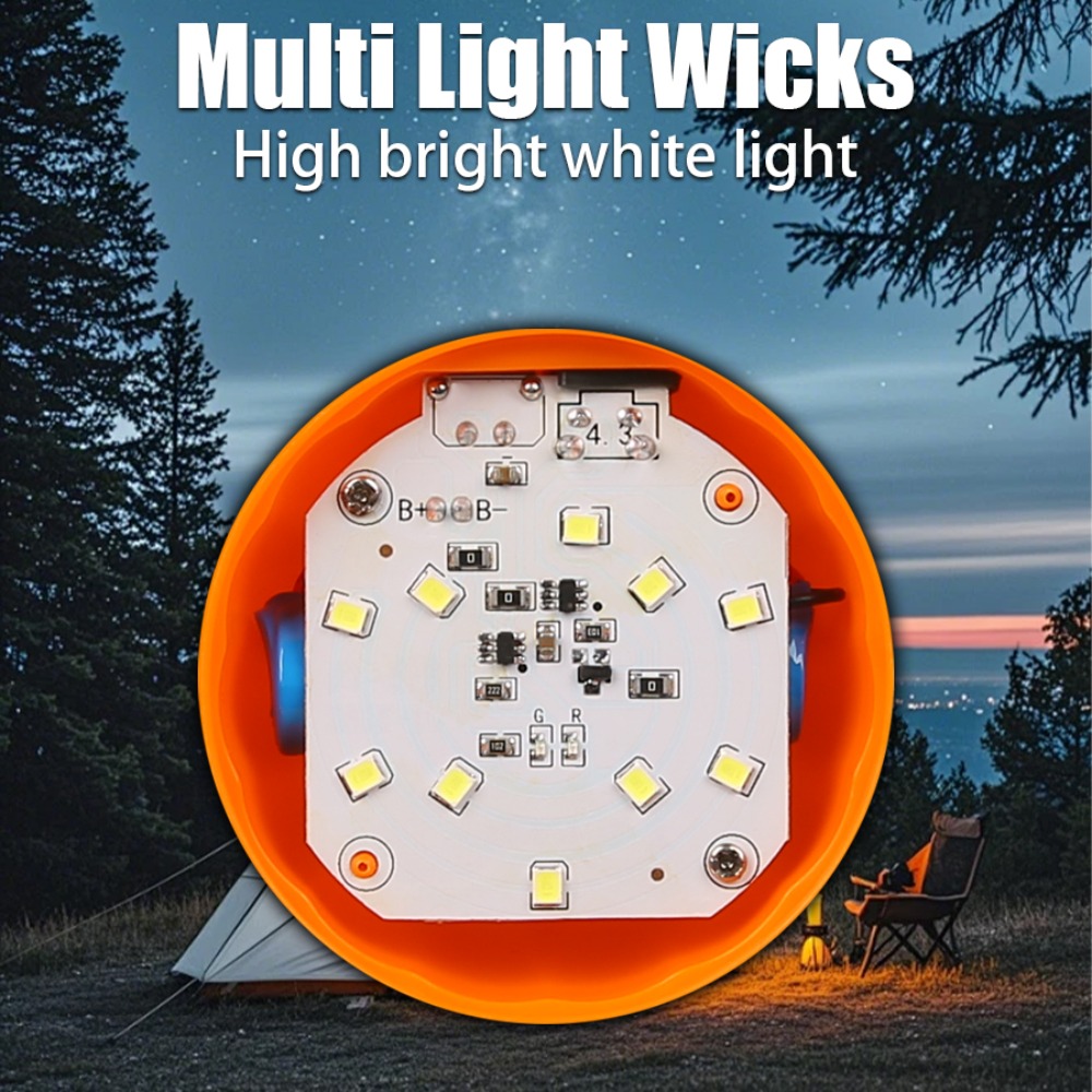Portable Mini Camping Lamp 4 L - مراجعة Outdoor Camping Lampe وسعره