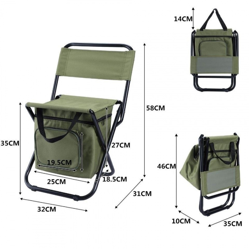 Portable Outdoor Folding Chair - مراجعة Outdoor Camping Folding Chair وسعره
