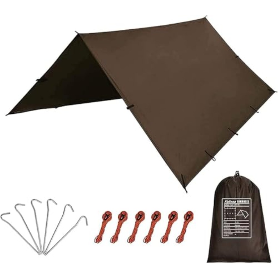 Tent Tarp, Picnic Mat Camping  - مراجعة Camping Hammock وسعره
