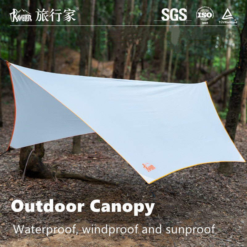 Outdoor camping sunshade canop - مراجعة Camping Hammock وسعره