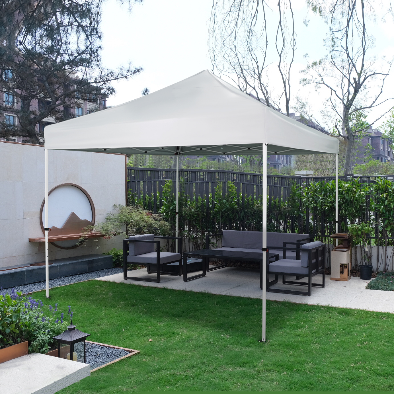 Pop up Promotional 210D Fabric - مراجعة Outdoor Camping Exhibition وسعره