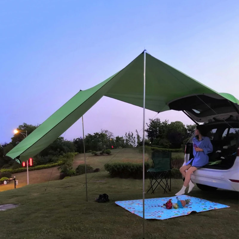 Car Anti-UV Side Awning Bat Sh - مراجعة Outdoor Camping Van Tent وسعره