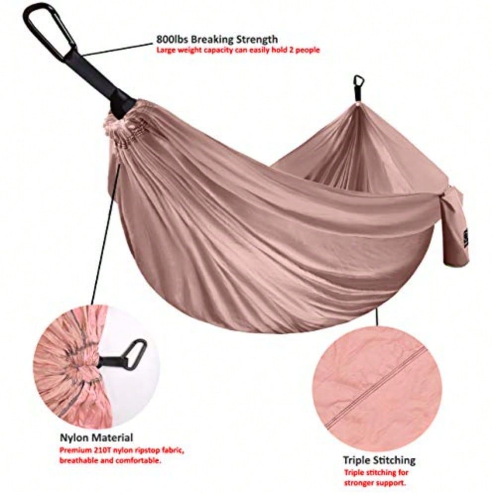 Hammock XL Double Hammock Port - مراجعة Outdoor Camping Gear Brands وسعره