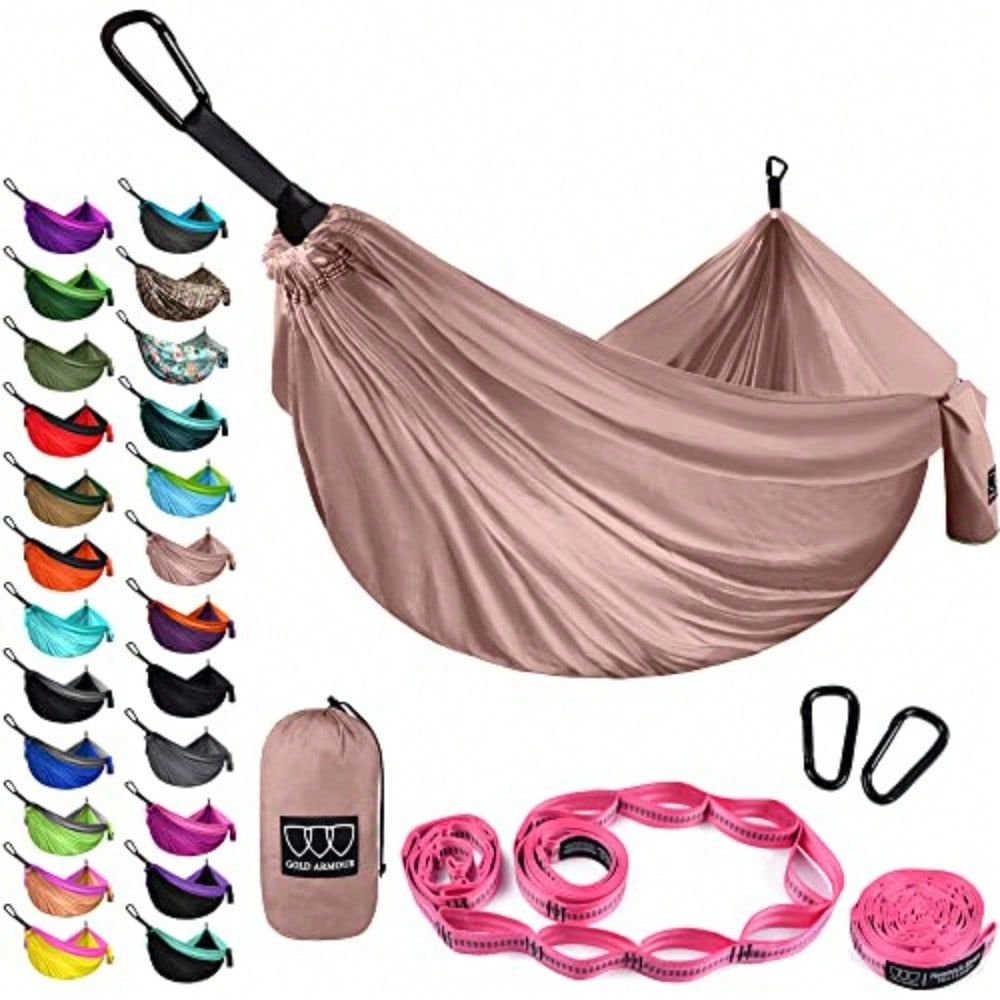 Hammock XL Double Hammock Port - مراجعة Outdoor Camping Gear Brands وسعره