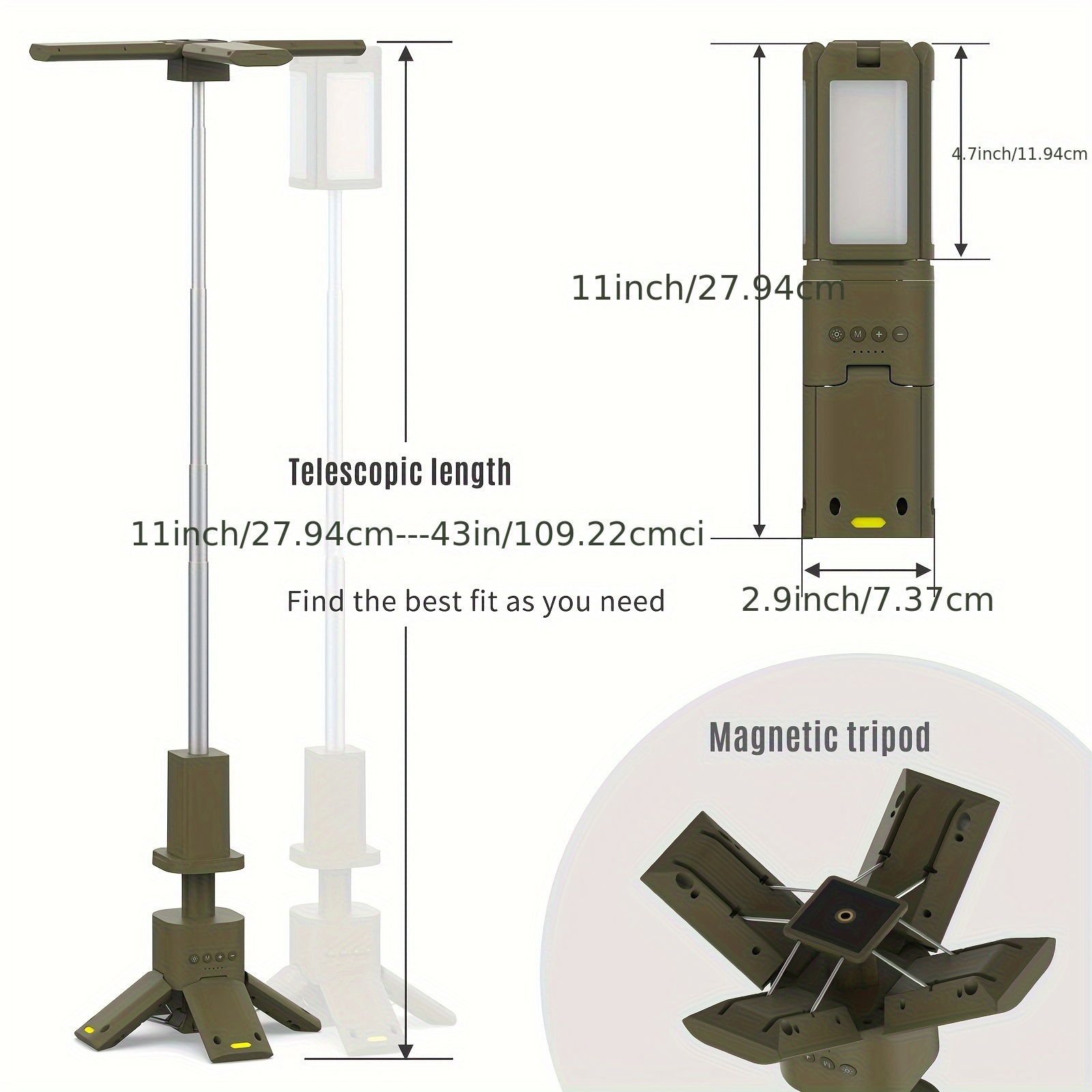 Camping Lantern, 14000mAh Rech - مراجعة Outdoor Camping Lampe وسعره