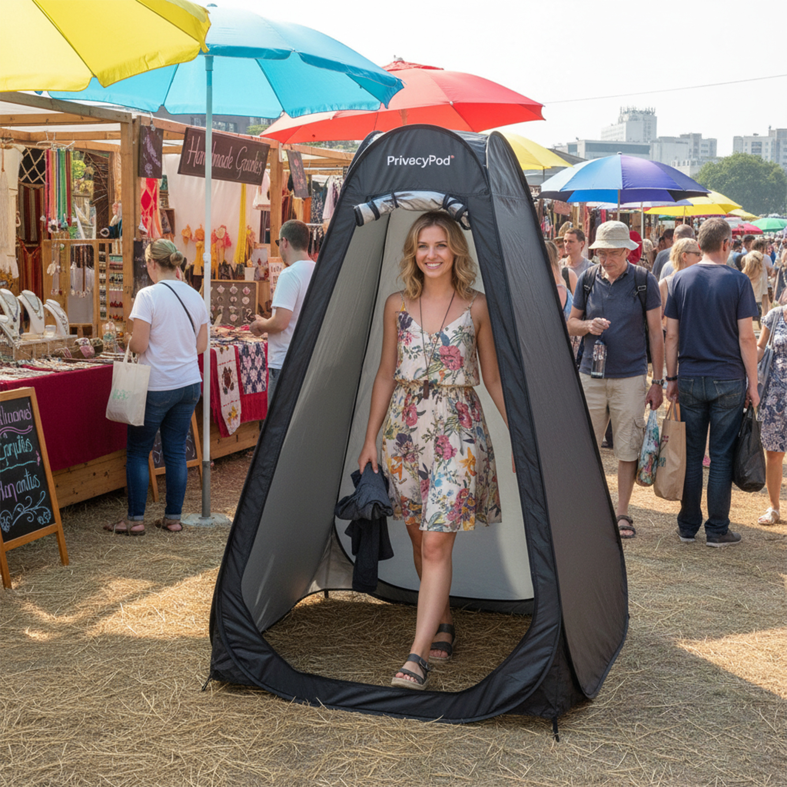 Portable Pop-Up Privacy Tent O - مراجعة Outdoor Camping Gazebo وسعره