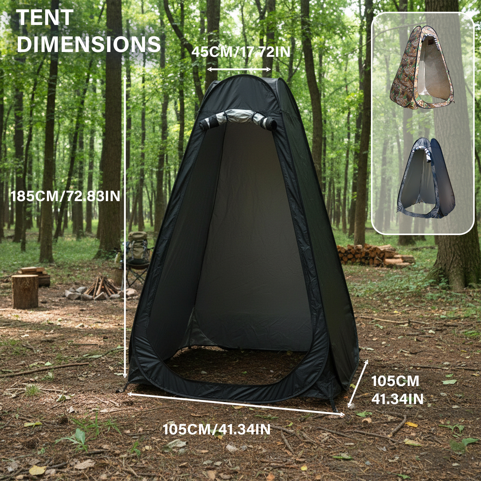 Portable Pop-Up Privacy Tent O - مراجعة Outdoor Camping Gazebo وسعره