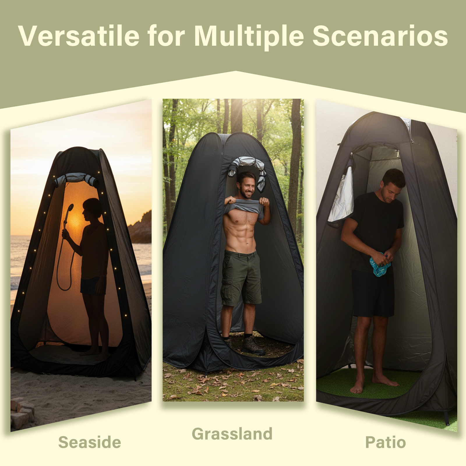 Portable Pop-Up Privacy Tent O - مراجعة Outdoor Camping Gazebo وسعره