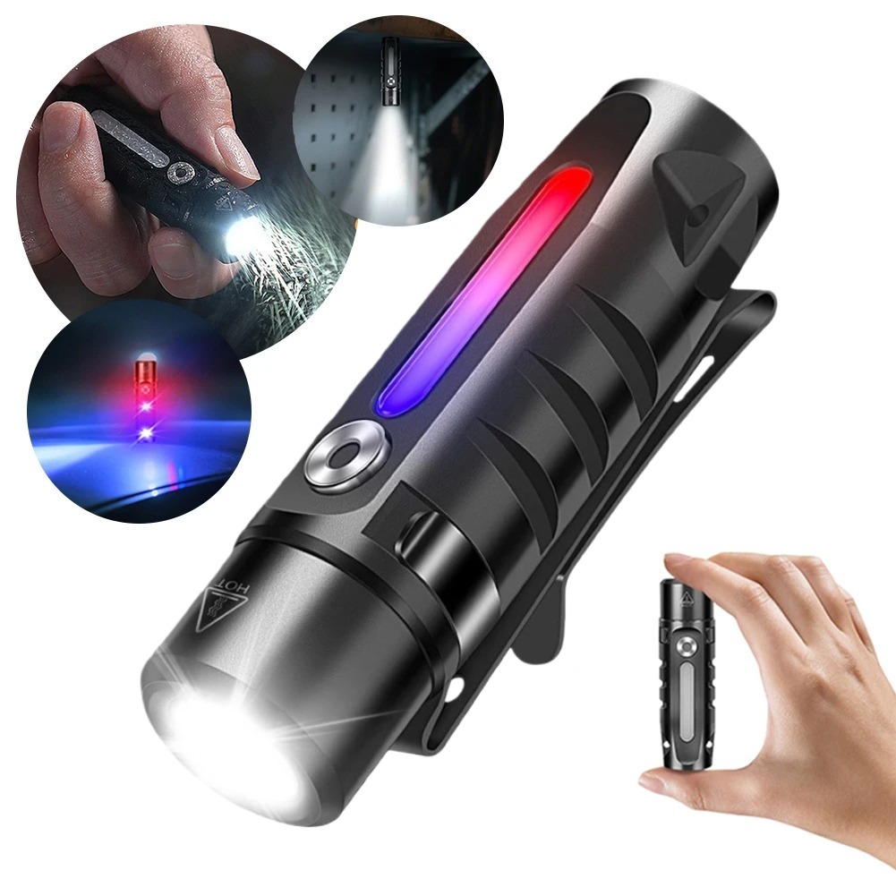 MINI LED Flashlight Type-C Rec - مراجعة Camping Lantern وسعره