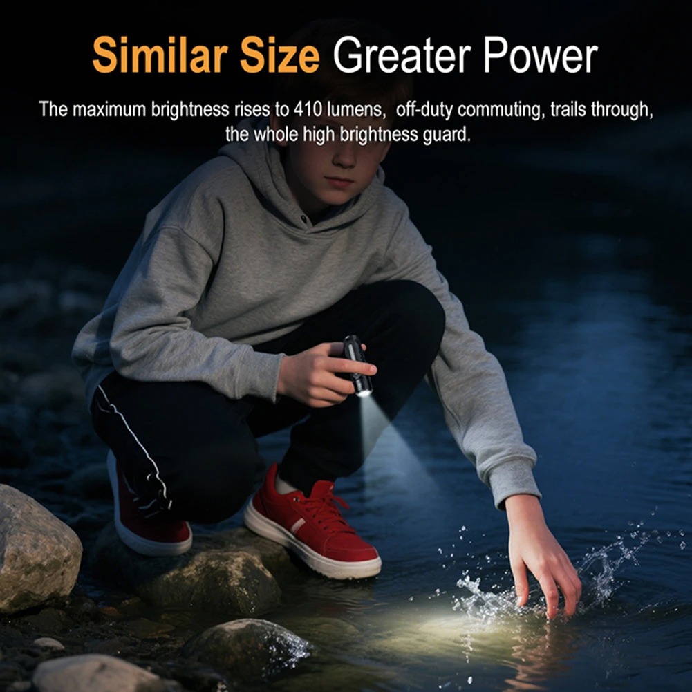 MINI LED Flashlight Type-C Rec - مراجعة Camping Lantern وسعره