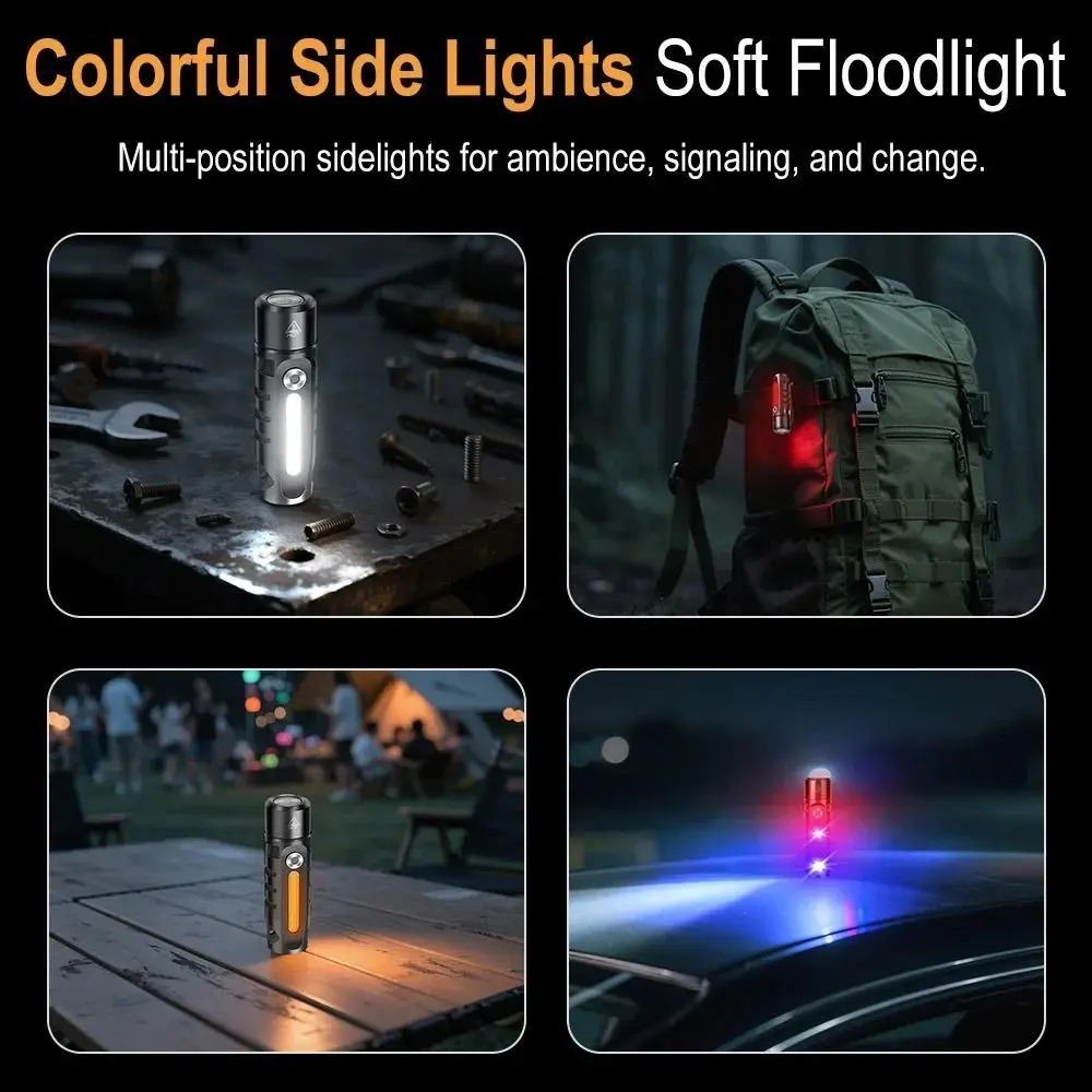 MINI LED Flashlight Type-C Rec - مراجعة Camping Lantern وسعره