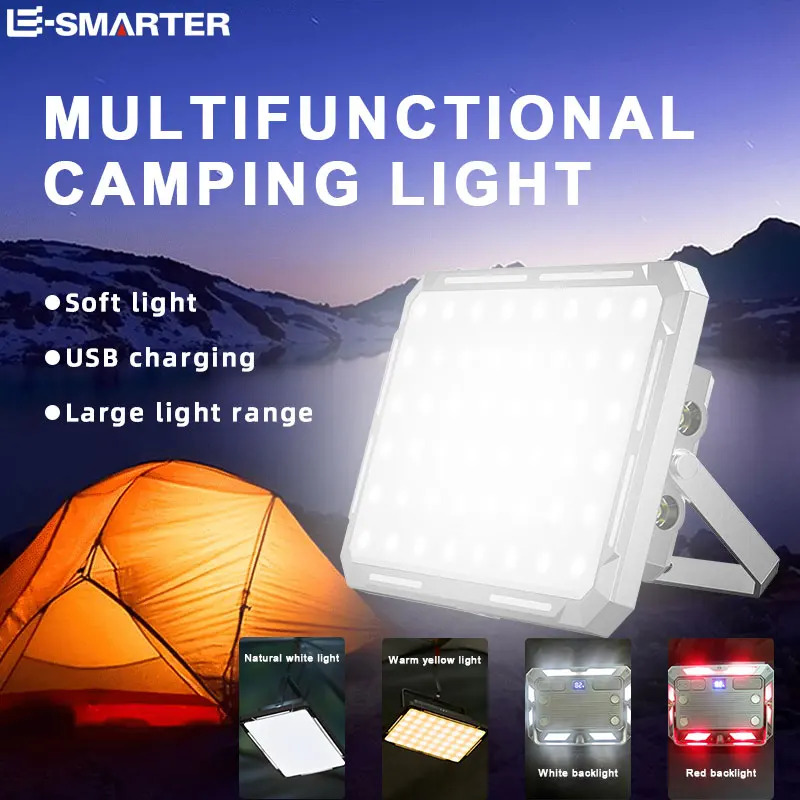 LED Camping Tent Light Recharg - مراجعة Outdoor Camping Lampe وسعره
