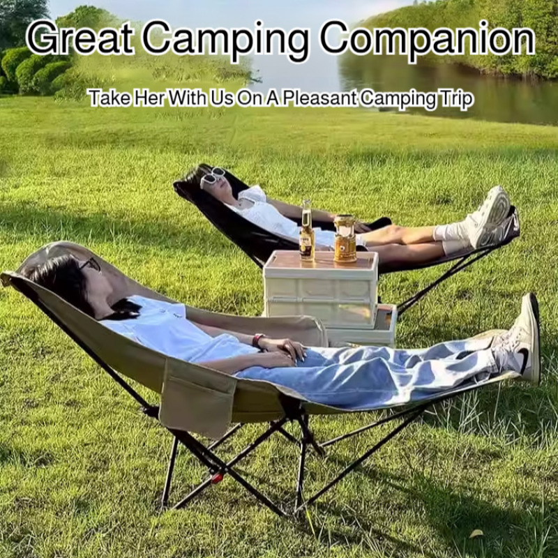 Portable Folding Recliner Beac - مراجعة Outdoor Camping Recliner وسعره