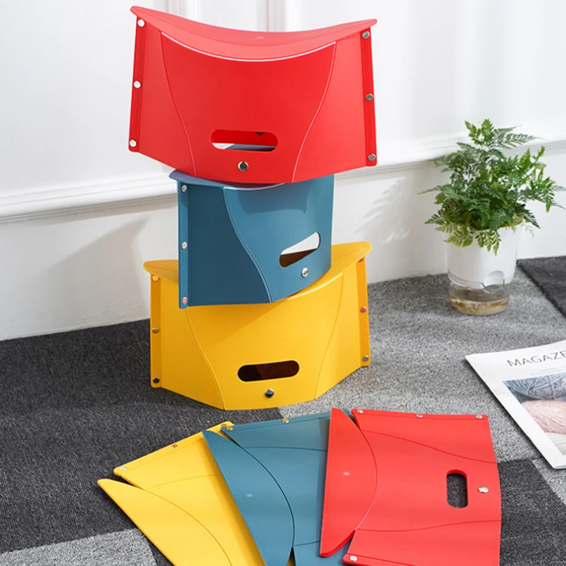 Plastic Portable Folding Stool - مراجعة Outdoor Camping Folding Chair وسعره