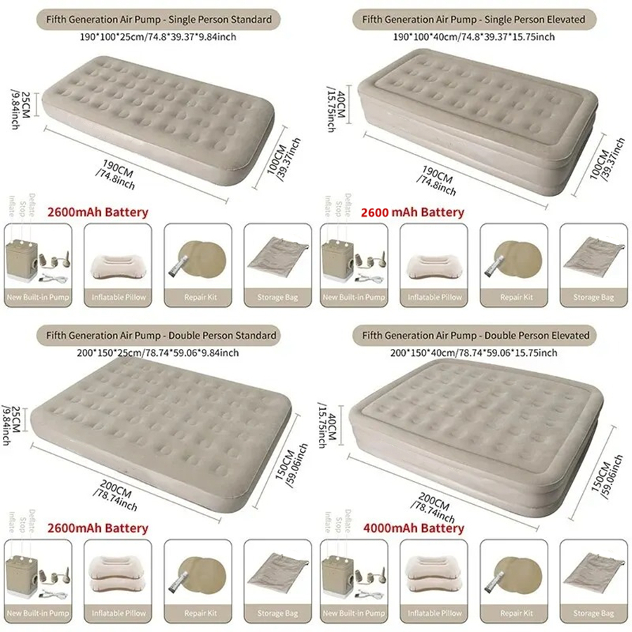 Interior Air Mattress Glamping - مراجعة Outdoor Camping Mattress وسعره