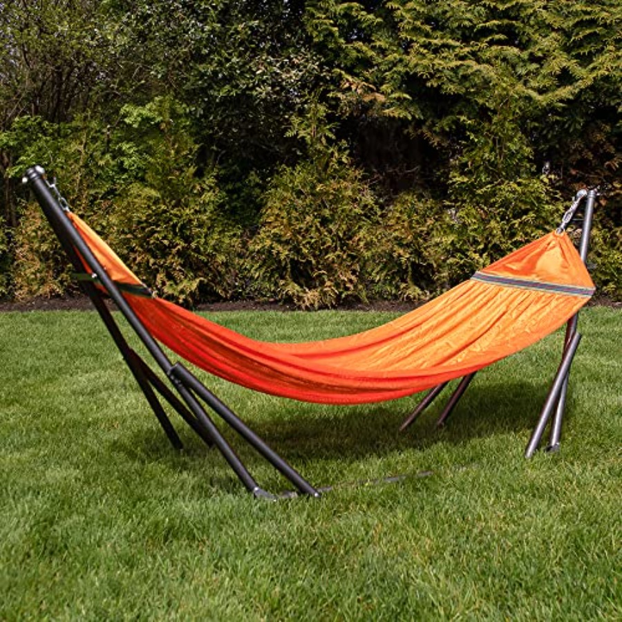 Hammock with Collapsible Steel - مراجعة Camping Hammock وسعره