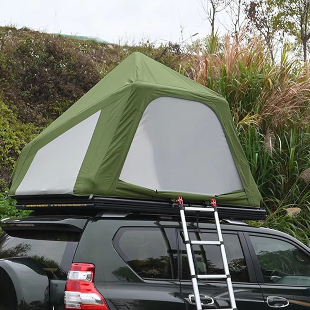 Inflatable Rooftop Tent Triang - مراجعة Outdoor Camping Van Tent وسعره