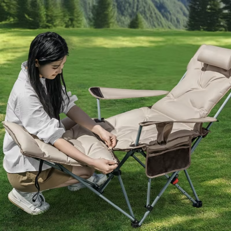 Folding Recliner Portable Camp - مراجعة Outdoor Camping Recliner وسعره
