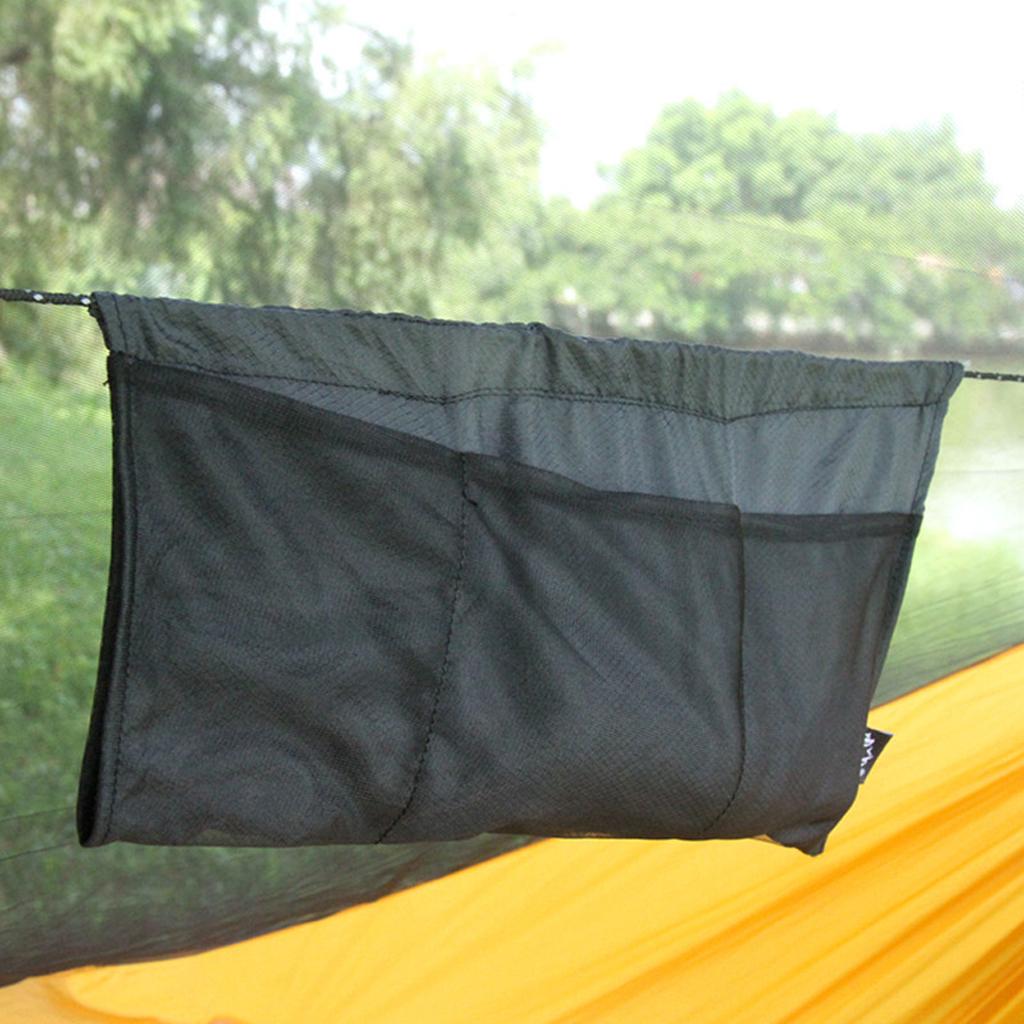 Hammock Hanging Mesh Pouch Mul - مراجعة Camping Hammock وسعره