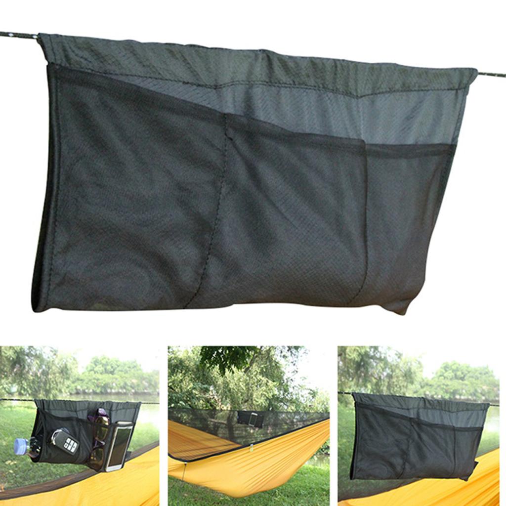 Hammock Hanging Mesh Pouch Mul - مراجعة Camping Hammock وسعره