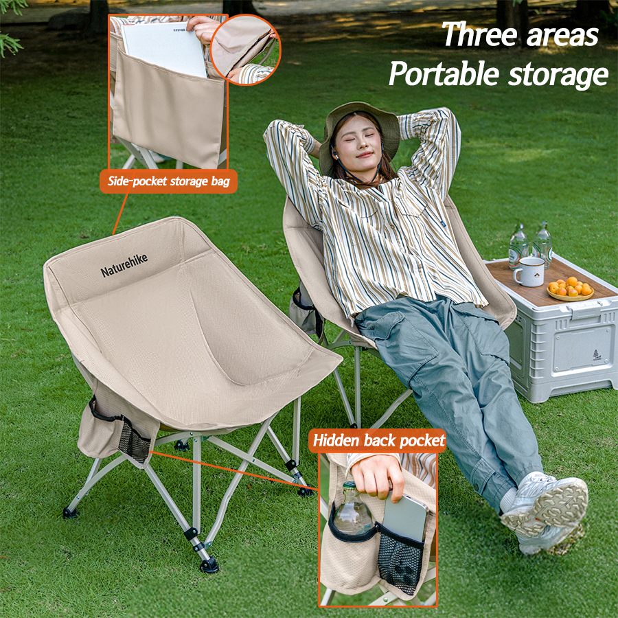 Naturehike Camp Chair StarMoon - مراجعة Outdoor Camping Recliner وسعره