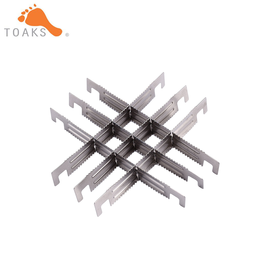 2/4/6pcs TOAKS Outdoor Titaniu - مراجعة Outdoor Camping Wood Stove وسعره