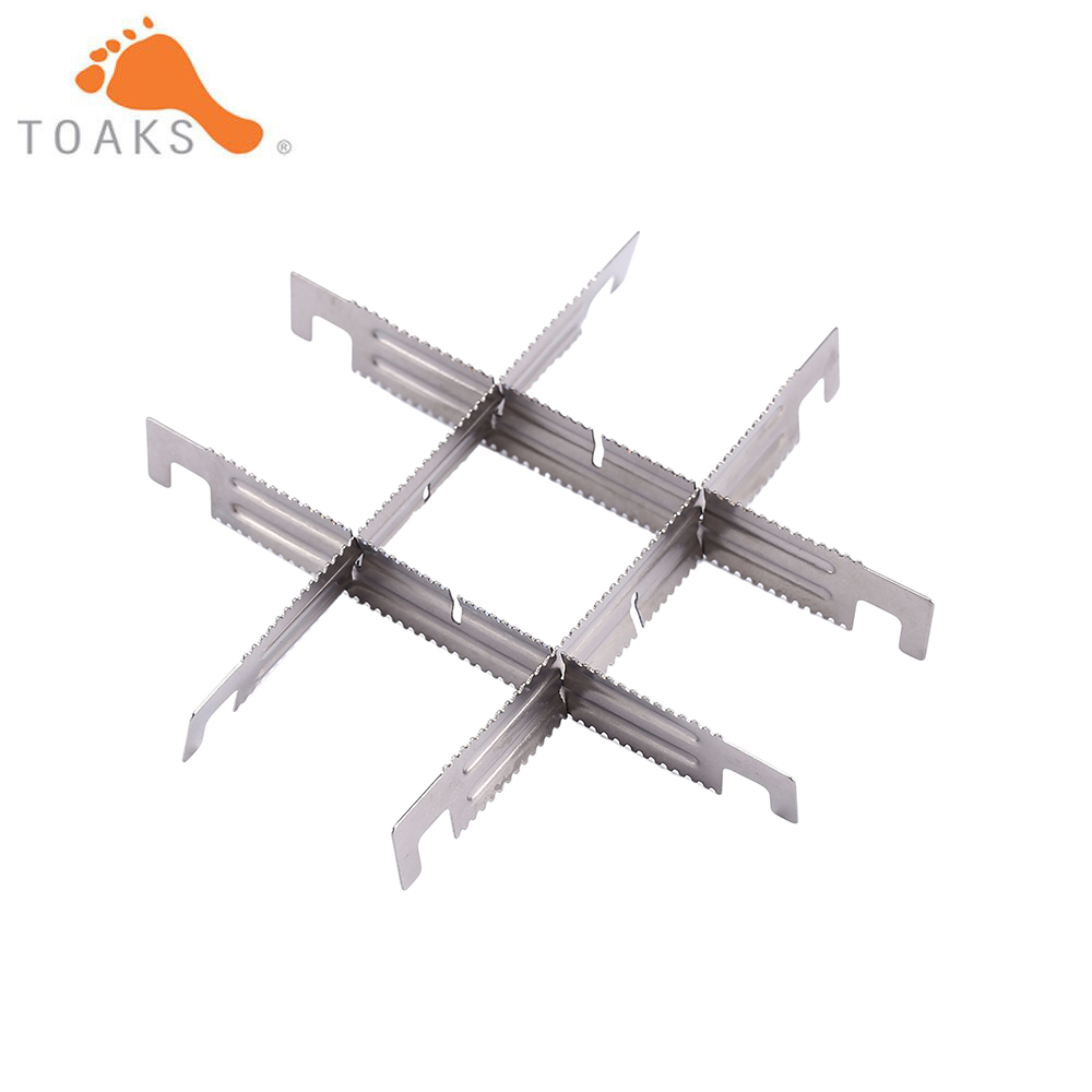 2/4/6pcs TOAKS Outdoor Titaniu - مراجعة Outdoor Camping Wood Stove وسعره