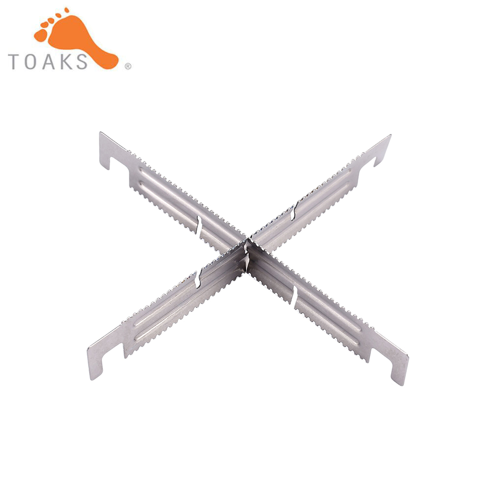 2/4/6pcs TOAKS Outdoor Titaniu - مراجعة Outdoor Camping Wood Stove وسعره