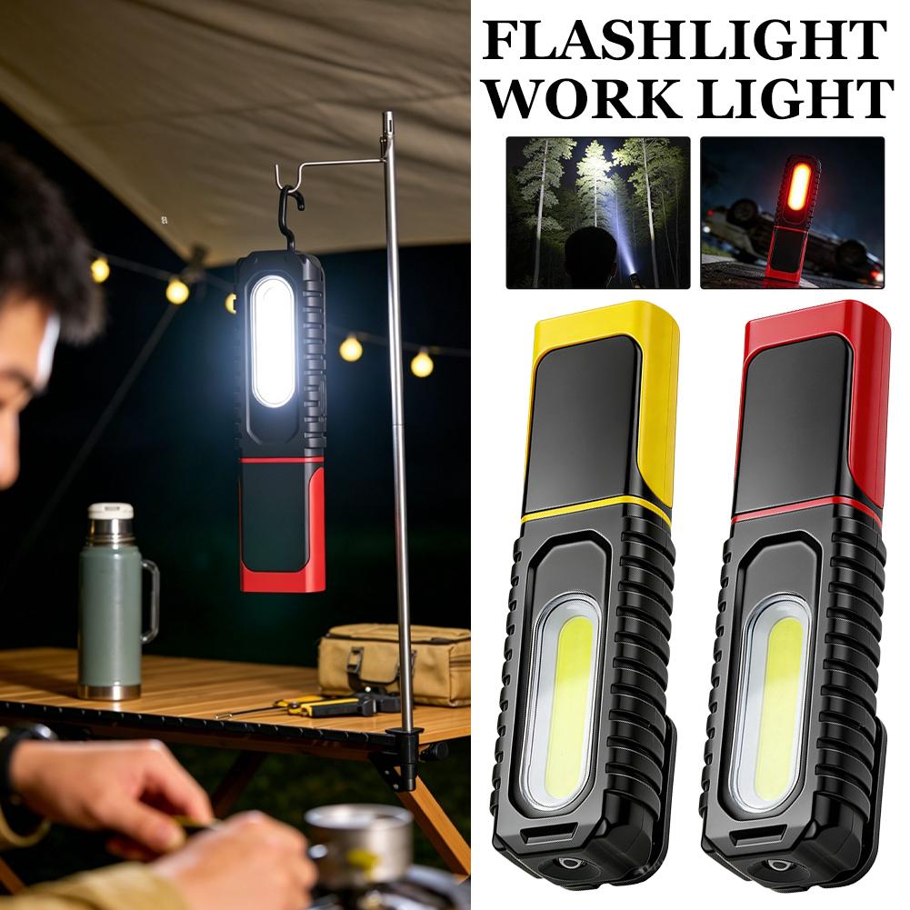 D93 COB LED Work Light Magneti - مراجعة Camping Lantern وسعره