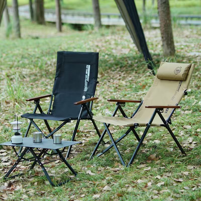 Folding High Back Beach Campin - مراجعة Outdoor Camping Recliner وسعره
