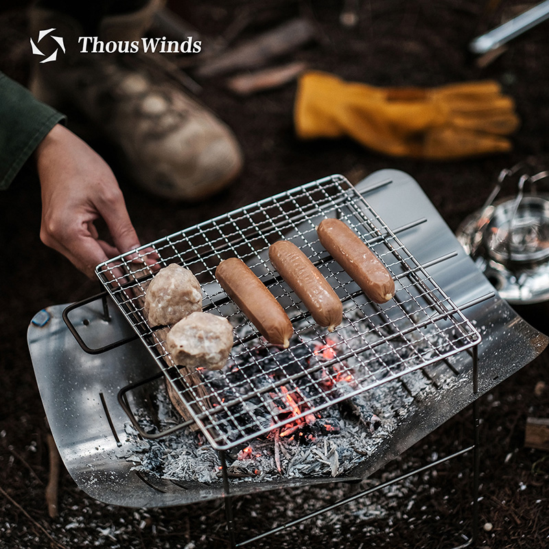 Thous Winds Portable Mini Camp - مراجعة Outdoor Camping Wood Stove وسعره